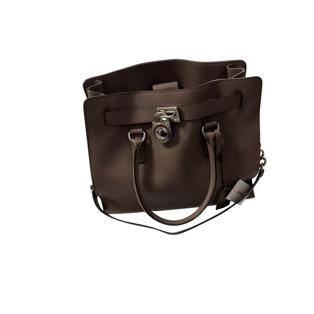 Michael Kors Large Hamilton Tote Featuring MK Lock.